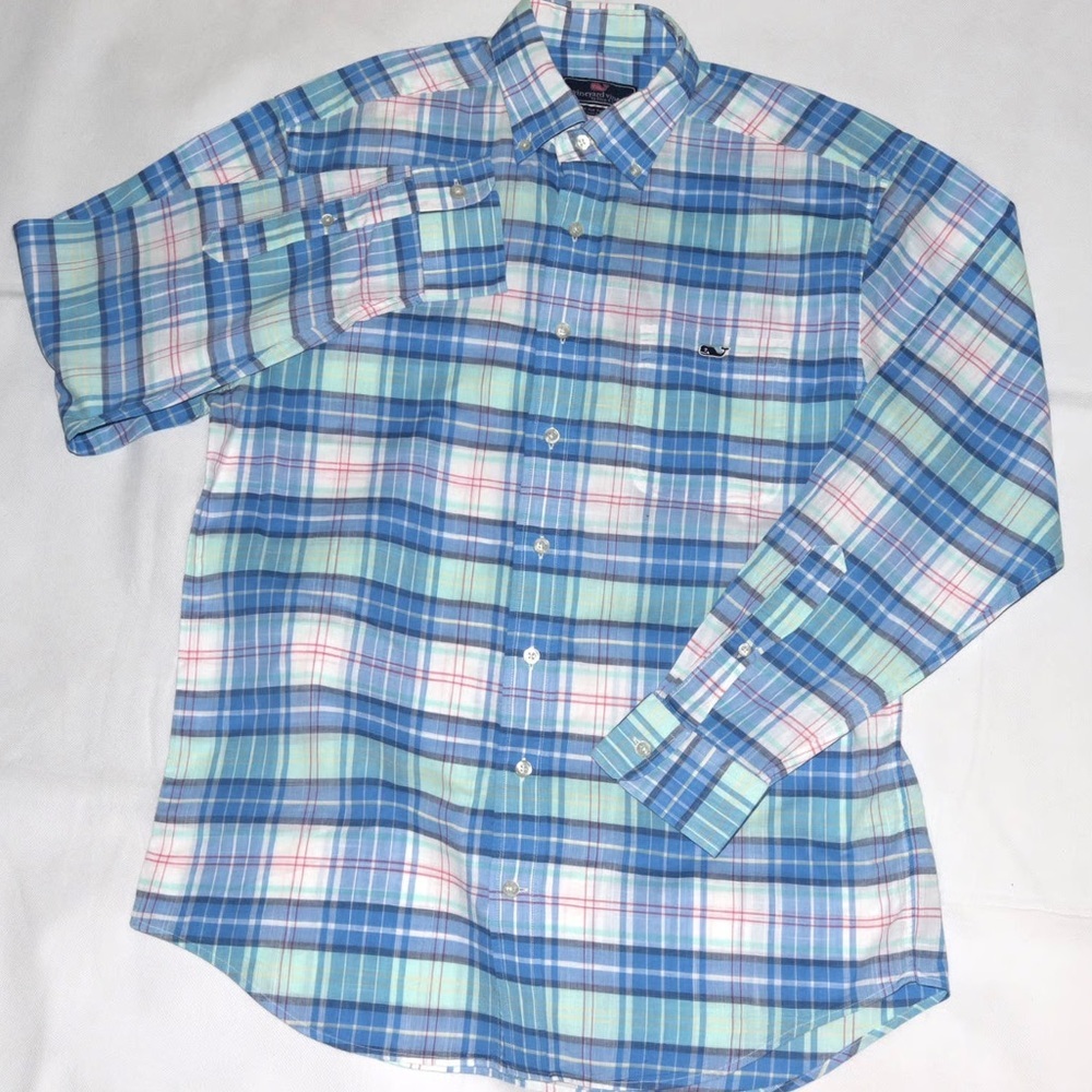 Vineyards Vines shirt long sleeve boys  Sz L 16